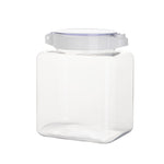 Transparent Airtight Kitchen Jar – Grain Storage, 900ml & 1.5L