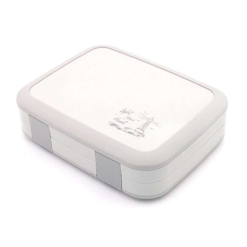 Divided Student Portable Meal Storage Box
