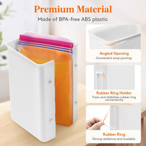 Freezer Soup Containers 3 Pack – 946ml Reusable Meal Prep Molds & Food Storage | Cookli UK