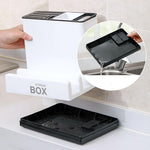 Tableware & Knife Storage Rack – Multi-Grid Plastic Kitchen Organizer | Cookli UK