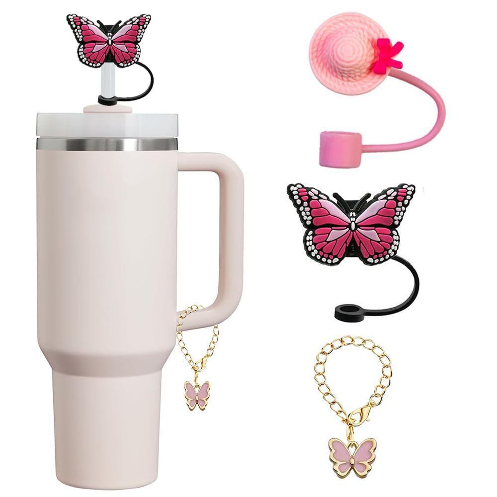 Cute Cartoon Butterfly Straw Mouthpiece – Silicone Dust Protection Cap by Cookli

Upgrade your everyday sipping experience with our Cute Cartoon Butterfly Straw Mouthpiece, made from high-quality, food-grade silicone. Designed for style and hygiene, this playful straw cap keeps your drinking straws clean, dust-free, and fun!