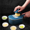 Multi-Function Vegetable Cutter & Slicer – 4-in-1 Kitchen Tool with Peeler, Grater & Julienne Blades | Cookli UK
