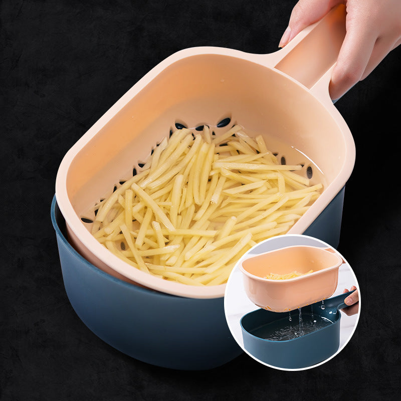 Multi-Function Vegetable Cutter & Slicer – 4-in-1 Kitchen Tool with Peeler, Grater & Julienne Blades | Cookli UK
