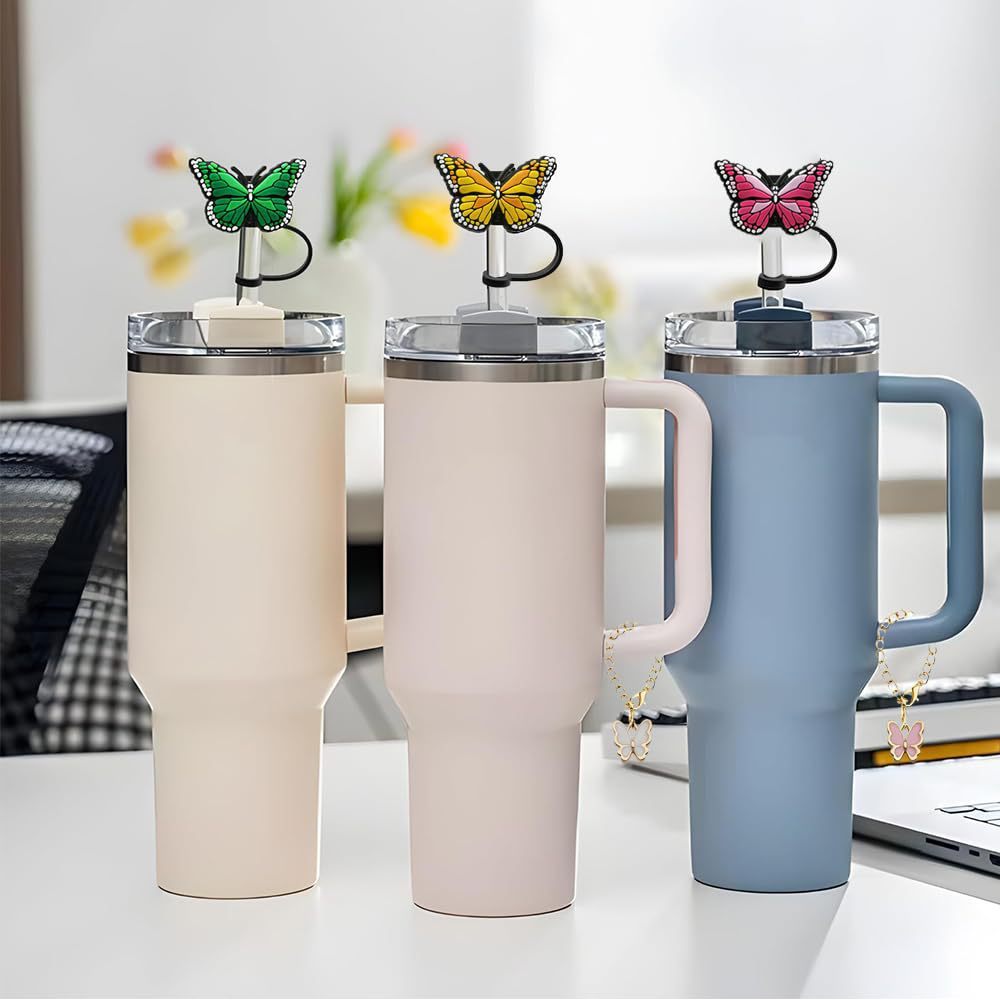 Cute Cartoon Butterfly Straw Mouthpiece – Silicone Dust Protection Cap by Cookli

Upgrade your everyday sipping experience with our Cute Cartoon Butterfly Straw Mouthpiece, made from high-quality, food-grade silicone. Designed for style and hygiene, this playful straw cap keeps your drinking straws clean, dust-free, and fun!
