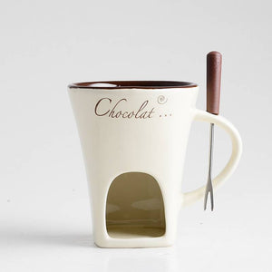 Mini Ceramic Fondue Mug Set – Chocolate, Cheese & Butter Warmer | Cookli UK

Create cosy, indulgent moments with this personal fondue mug set — perfect for chocolate, cheese, butter, or even mini ice cream fondues. Designed in elegant Nordic style, it’s crafted from high-quality ceramic for durability and heat resistance.

Whether you're preparing a sweet treat for one or serving up a fun fondue night with friends, this compact set makes it easy. Ideal for gifting, romantic nights in, or elevating your kitc