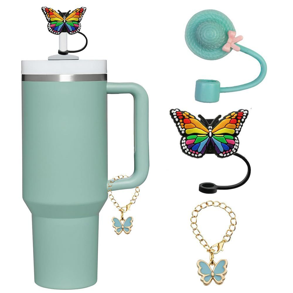 Cute Cartoon Butterfly Straw Mouthpiece – Silicone Dust Protection Cap by Cookli

Upgrade your everyday sipping experience with our Cute Cartoon Butterfly Straw Mouthpiece, made from high-quality, food-grade silicone. Designed for style and hygiene, this playful straw cap keeps your drinking straws clean, dust-free, and fun!