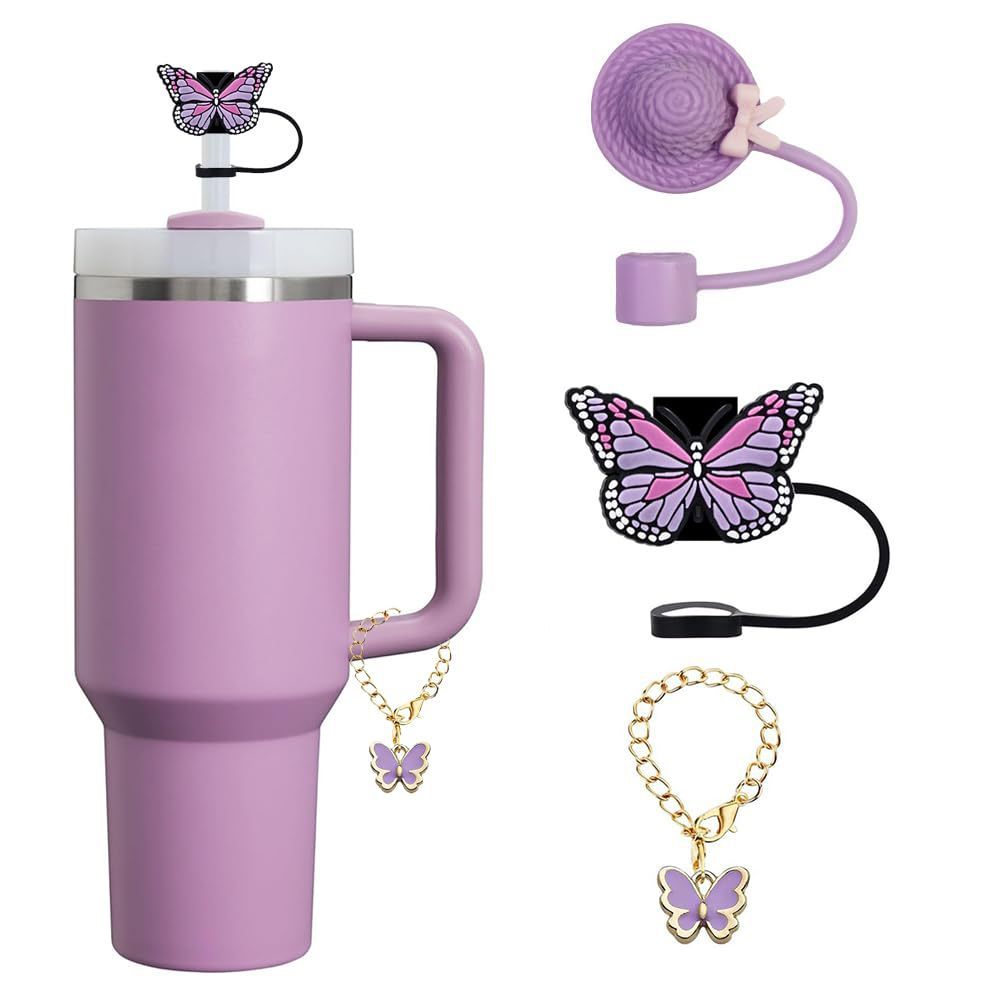 Cute Cartoon Butterfly Straw Mouthpiece – Silicone Dust Protection Cap by Cookli

Upgrade your everyday sipping experience with our Cute Cartoon Butterfly Straw Mouthpiece, made from high-quality, food-grade silicone. Designed for style and hygiene, this playful straw cap keeps your drinking straws clean, dust-free, and fun!