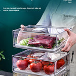 Kitchen Refrigerator Storage Box Drawer Crisper