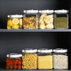 Cookli® Transparent Airtight Kitchen Jar – Modern, Durable Grain Storage

Store your dry goods in style with the Cookli® Transparent Airtight Jar. Made from durable PET plastic, these jars are BPA-free, lightweight, and designed to keep your food fresher for longer.