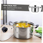 5PCS Stainless Steel Saucepan Set – Induction Cooking Pots with Lids | Cookli UK