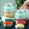 Portable USB Mini Garlic Chopper with Stainless Steel Blades

